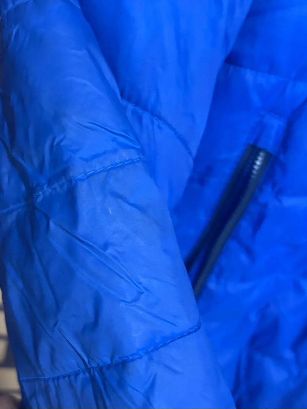Abercrombie & fitch kids blue puffer jacket size 9/10